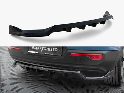 Maxton Design Rear Diffuser (Vertical Bars) for Volvo C40 (VO-C40-1-RD1G+RD2G) - 1
