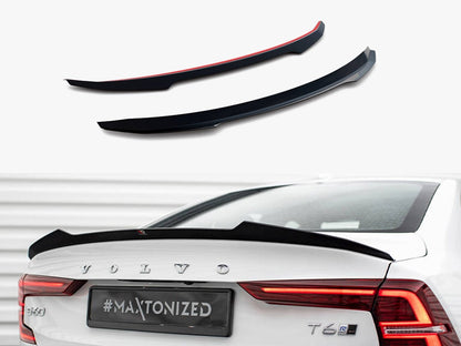 Maxton Design Spoiler Cap for Volvo S60 Mk3 R-Design (VO-S60-3-RDESIGN-CAP1G) - 1