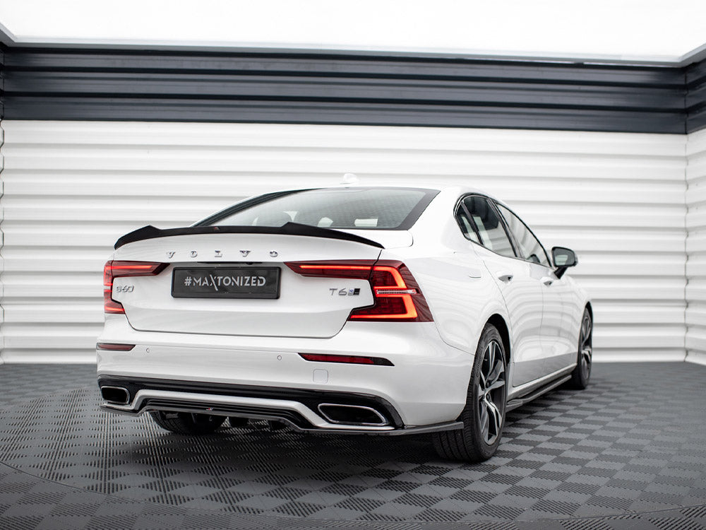 Maxton Design Spoiler Cap for Volvo S60 Mk3 R-Design (VO-S60-3-RDESIGN-CAP1G) - 2