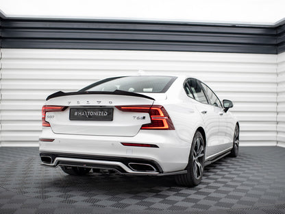 Maxton Design Spoiler Cap for Volvo S60 Mk3 R-Design (VO-S60-3-RDESIGN-CAP1G) - 2