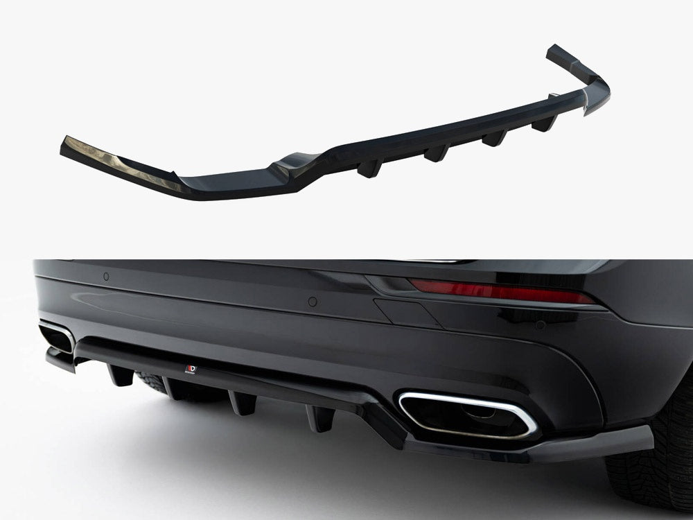 Maxton Design Rear Diffuser (Vertical Bars) for Volvo XC60 Mk2 (VO-XC60-2-RD1G+RD2G) - 1