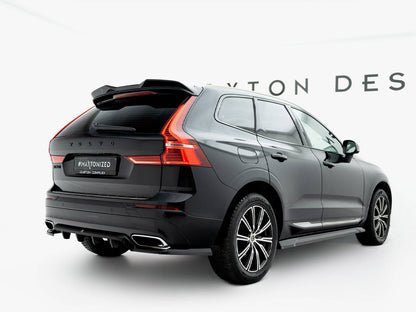 Maxton Design Rear Diffuser (Vertical Bars) for Volvo XC60 Mk2 (VO-XC60-2-RD1G+RD2G) - 2