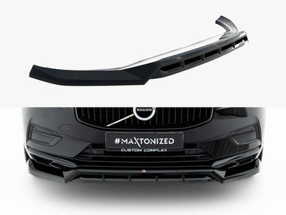 Maxton Design Front Splitter for Volvo XC60 Mk2 (VO-XC60-2-FD1G+FD1RG) - 1