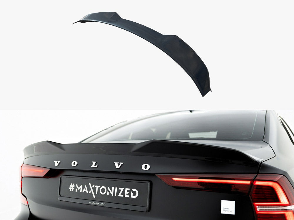 Maxton Design Spoiler Cap 3D for Volvo S60 Mk3 R-Design (VO-S60-3-RDESIGN-CAP3D1G) - 1