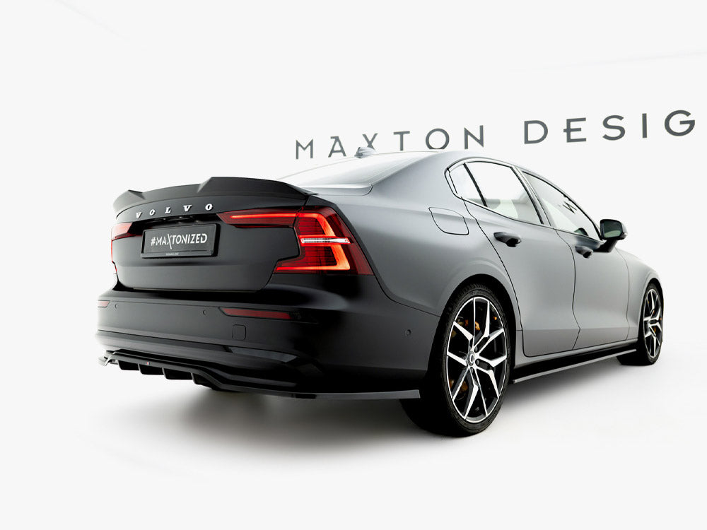 Maxton Design Spoiler Cap 3D for Volvo S60 Mk3 R-Design (VO-S60-3-RDESIGN-CAP3D1G) - 2