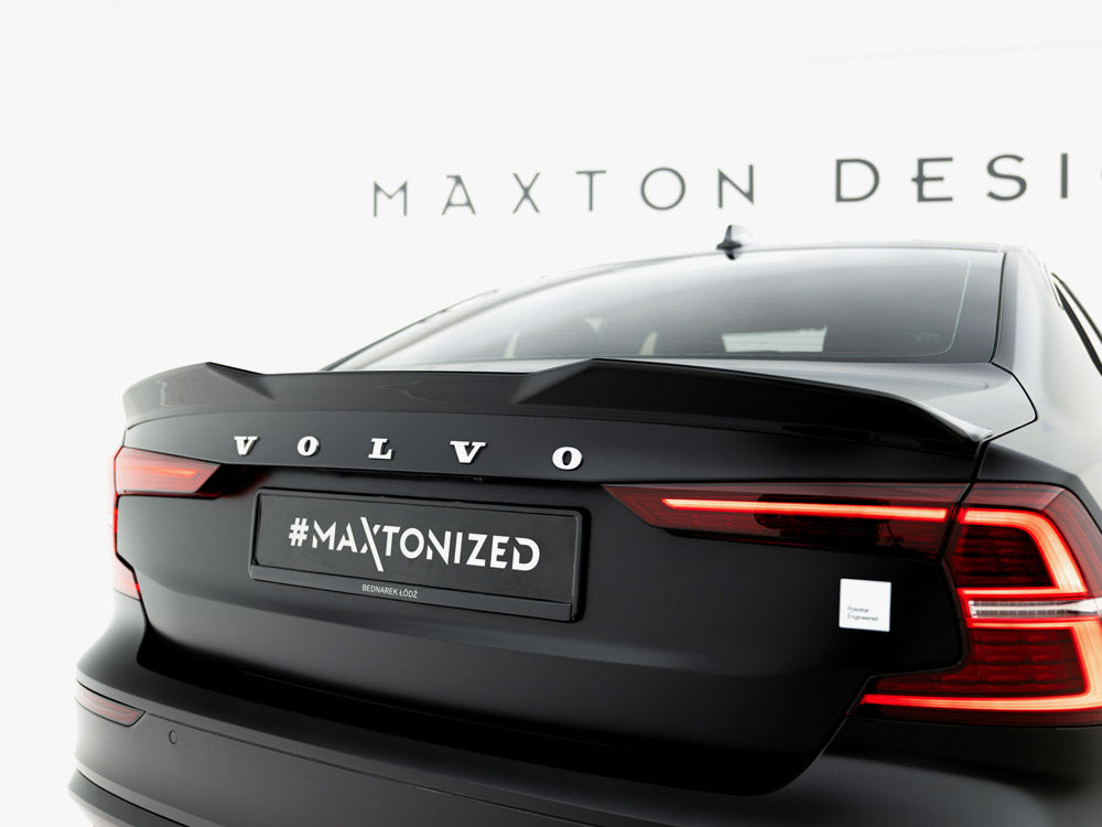 Maxton Design Spoiler Cap 3D for Volvo S60 Mk3 R-Design (VO-S60-3-RDESIGN-CAP3D1G) - 3