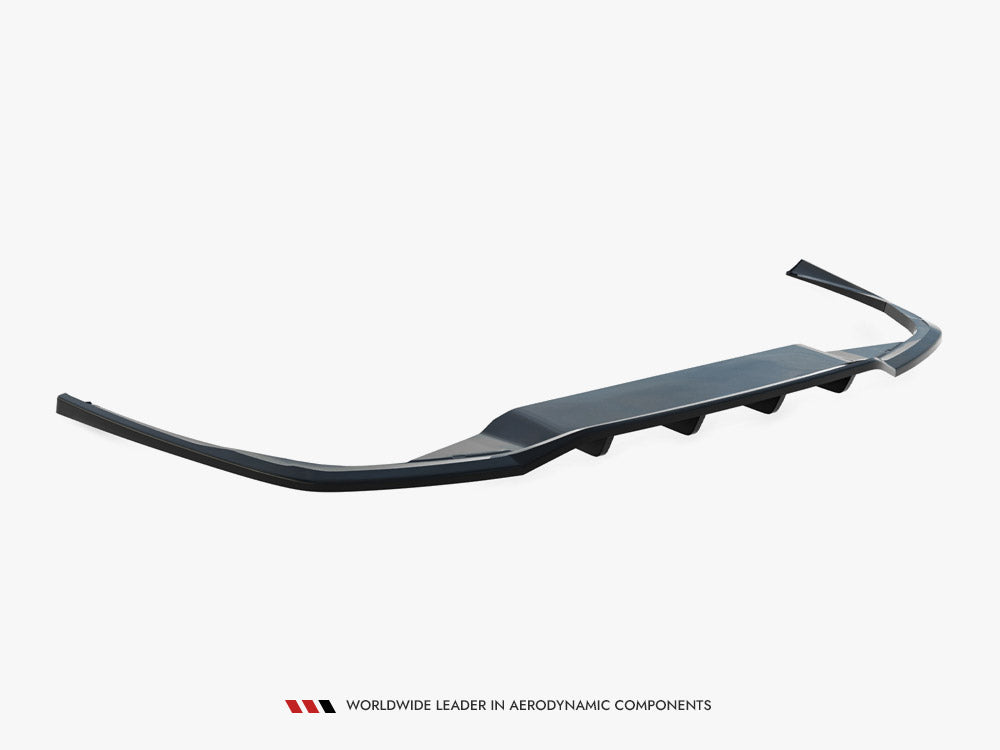 Maxton Design Rear Diffuser (Vertical Bars) for Volvo S60 / V60 Mk3 R-Design Facelift (VO-S60-3F-RDESIGN-RD1G+RD2G) - 6