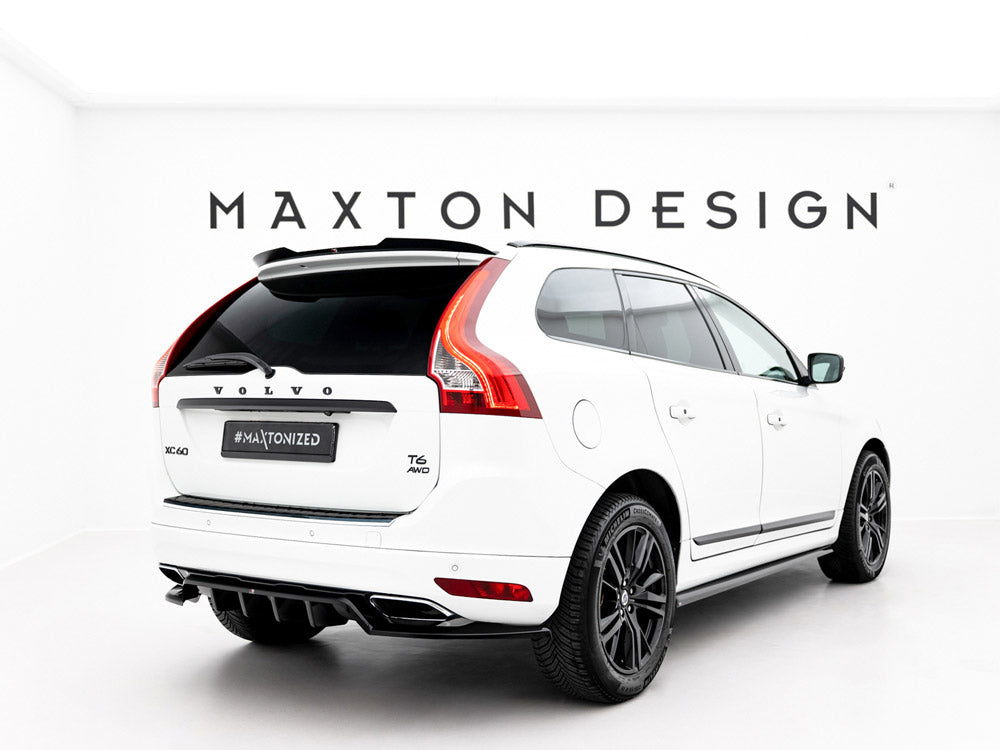 Maxton Design Rear Diffuser (Vertical Bars) for Volvo XC60 Mk1 Facelift (VO-XC60-1F-RD1G+RD2G) - 2