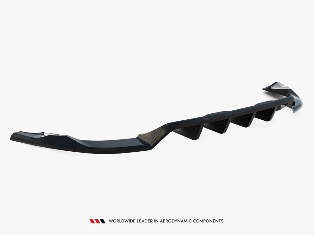 Maxton Design Rear Diffuser (Vertical Bars) for Volvo XC60 Mk1 Facelift (VO-XC60-1F-RD1G+RD2G) - 5