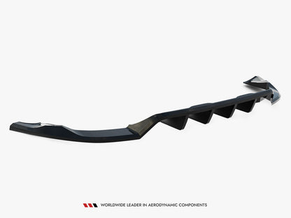 Maxton Design Rear Diffuser (Vertical Bars) for Volvo XC60 Mk1 Facelift (VO-XC60-1F-RD1G+RD2G) - 5