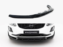 Maxton Design Front Splitter for Volvo XC60 Mk1 Facelift (VO-XC60-1F-FD1G+FD1RG) - 1