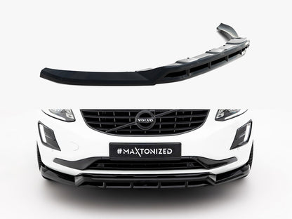Maxton Design Front Splitter for Volvo XC60 Mk1 Facelift (VO-XC60-1F-FD1G+FD1RG) - 1