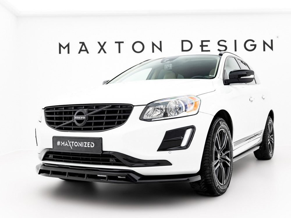 Maxton Design Front Splitter for Volvo XC60 Mk1 Facelift (VO-XC60-1F-FD1G+FD1RG) - 2