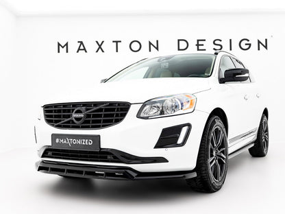 Maxton Design Front Splitter for Volvo XC60 Mk1 Facelift (VO-XC60-1F-FD1G+FD1RG) - 2