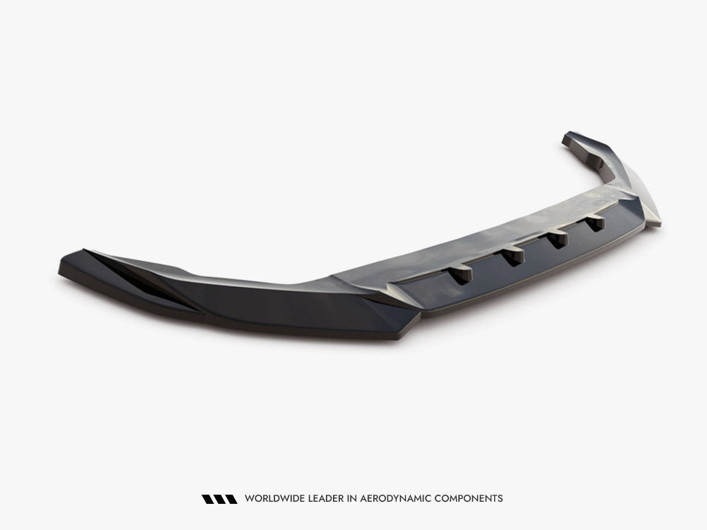 Maxton Design Front Splitter V1 for Volvo XC90 Mk2 R-Design Facelift (VO-XC90-2F-RDESIGN-FD1G) - 5