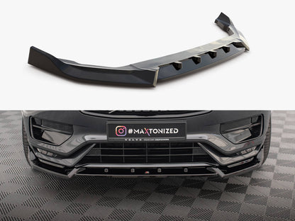 Maxton Design Front Splitter V2 for Volvo XC90 Mk2 R-Design Facelift (VO-XC90-2F-RDESIGN-FD2G) - 1