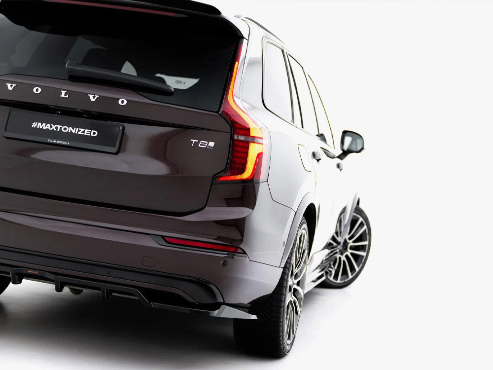 Maxton Design Rear Diffuser (Vertical Bars) for Volvo XC90 Mk2 Facelift 2 (VO-XC90-2F2-RD1G+RD2G) - 5