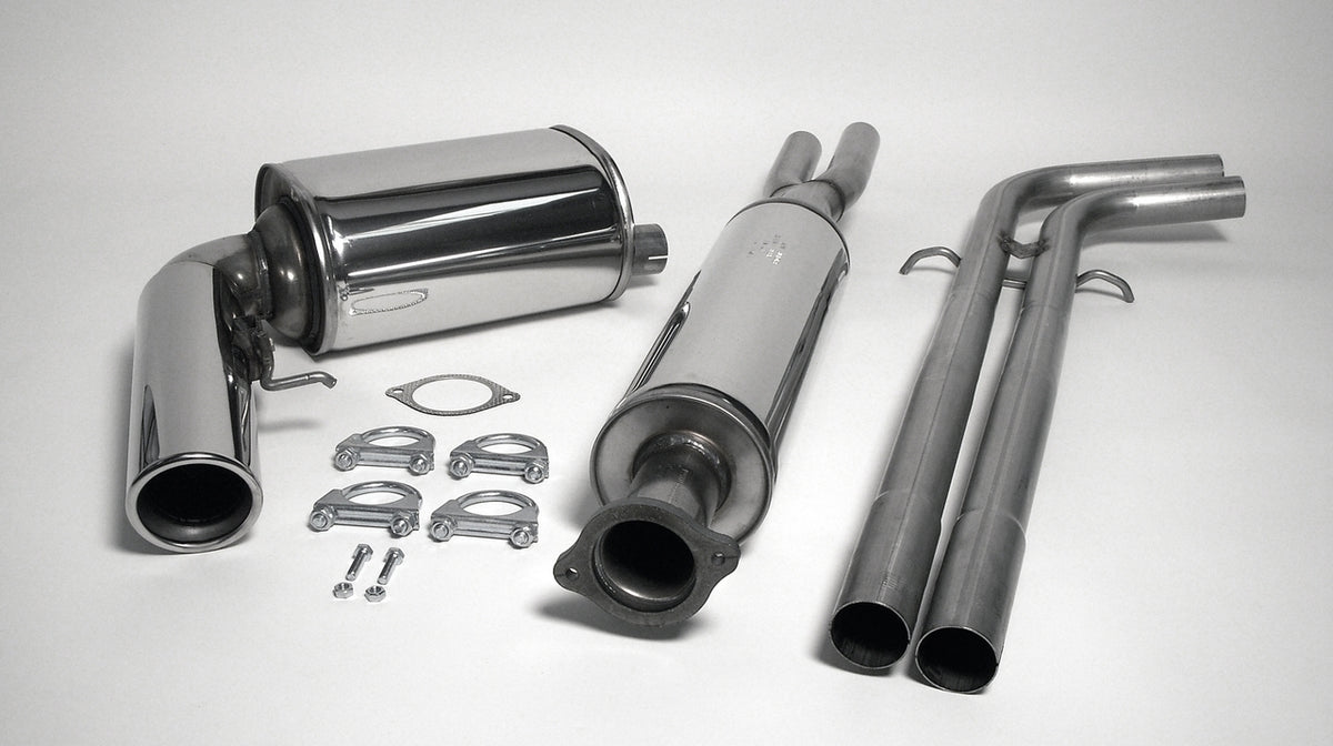Jetex 2B-H0R / 2B-H0TR Cat Back Exhaust System for Volvo S60 2WD Turbo - 1