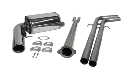 Jetex 2B-H1R / 2B-H1TR Cat Back Exhaust System for Volvo V70 2WD Turbo - 3