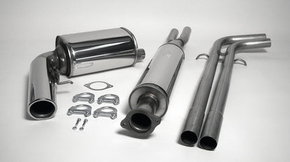 Jetex 2B-H1R / 2B-H1TR Cat Back Exhaust System for Volvo V70 2WD Turbo - 1