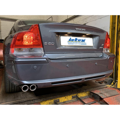 Jetex exhaust fitted to Volvo S60 R