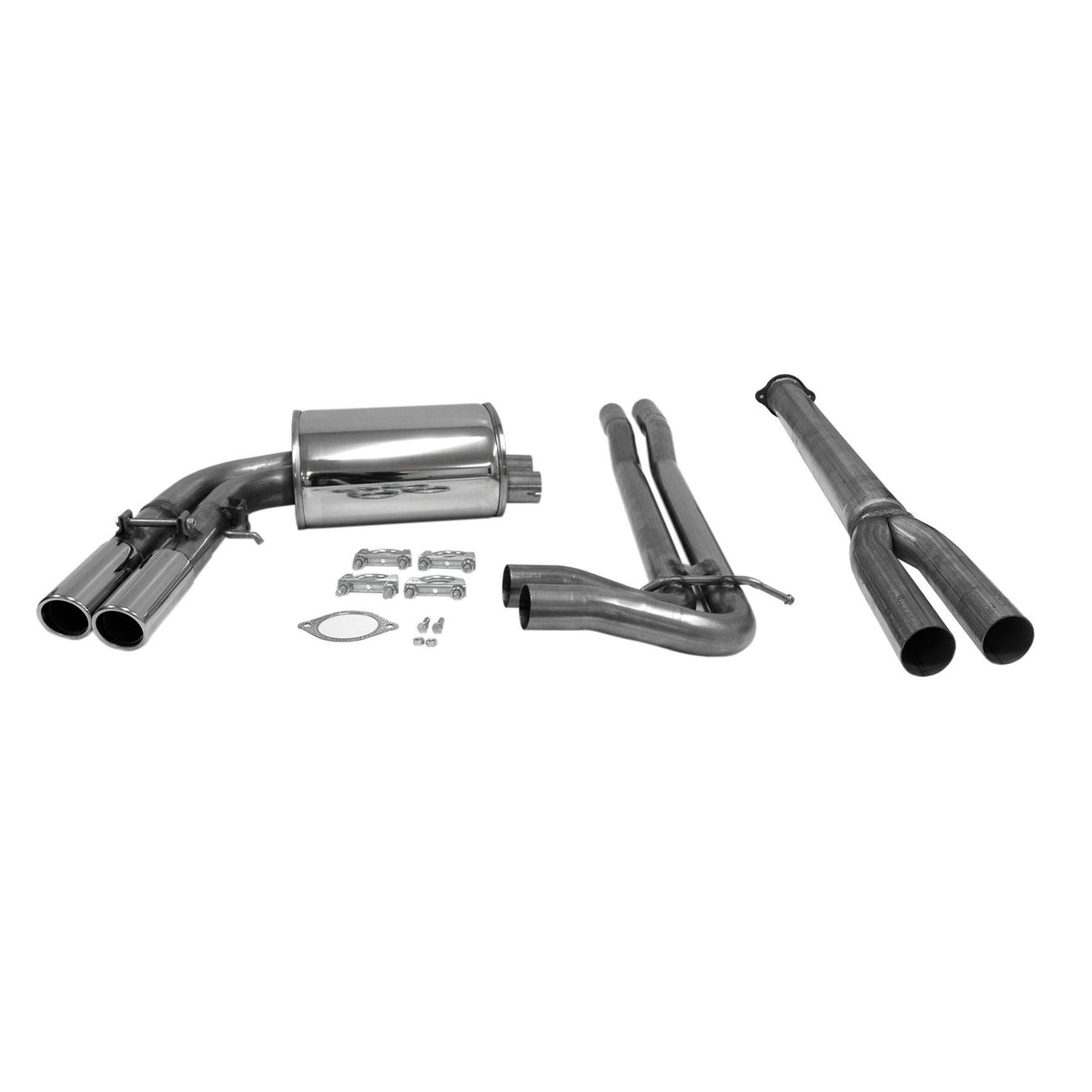 Jetex 2B-H5TR non-resonated exhaust with racepipe Volvo S60 R V70 R