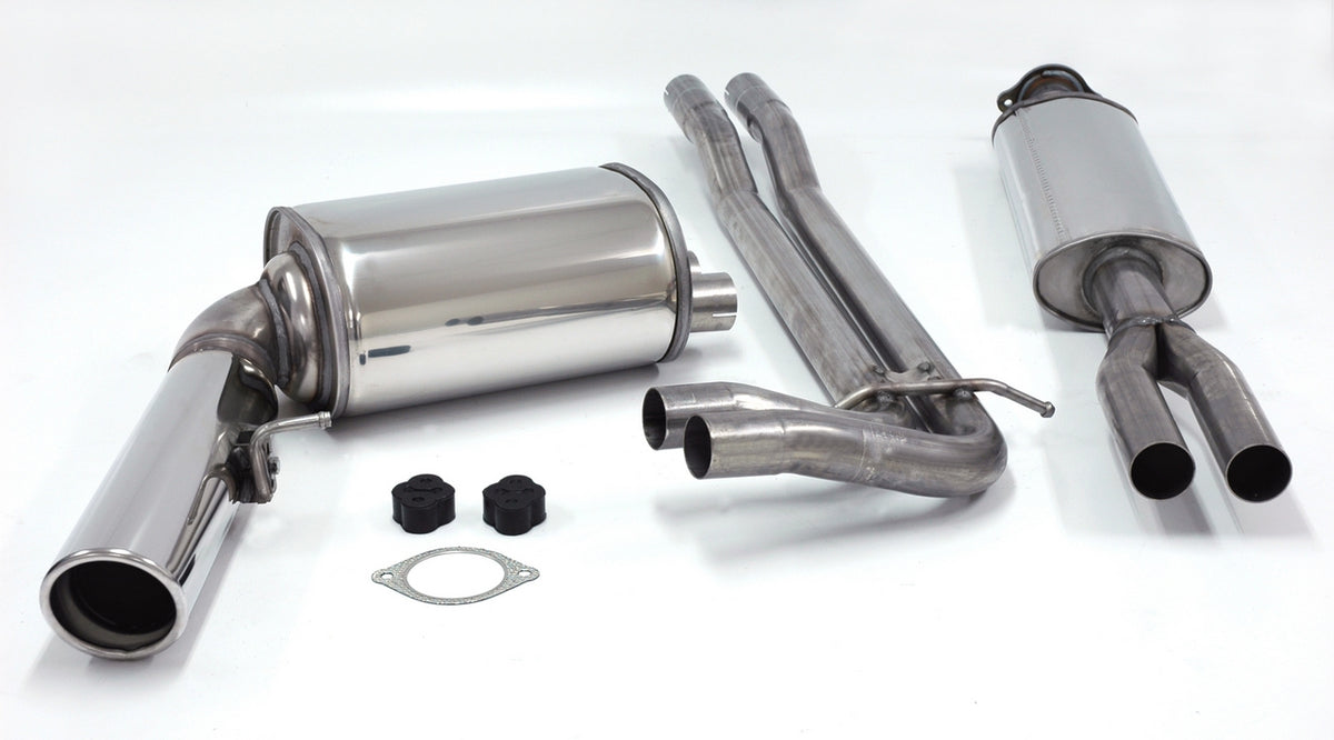Jetex 2B-H8R / 2B-H8TR Cat Back Exhaust System for Volvo V70 AWD Turbo - 1