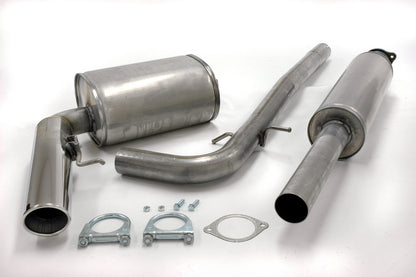 Jetex 2C-H0 Cat Back Exhaust System for Volvo S60 2.4 2WD - 1