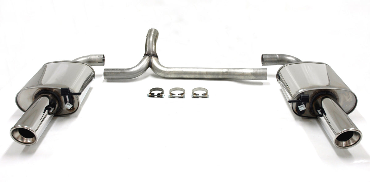 Jetex 2DDB41R Rear Back Box & Connecting Pipe for Volvo V70 III / XC70 T6 AWD - 1