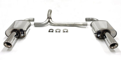 Jetex 2DDB41R Rear Back Box & Connecting Pipe for Volvo V70 III / XC70 T6 AWD - 1