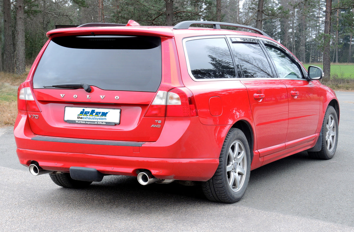 Jetex 2DDB41R Rear Back Box & Connecting Pipe for Volvo V70 III / XC70 T6 AWD - 2