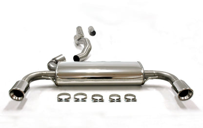 Jetex 2DDBA1R Rear Back Box & Connecting Pipe for Volvo S60 / V60 II - 1
