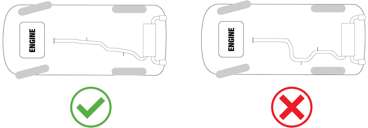 Jetex 2DDBA1R Rear Back Box & Connecting Pipe for Volvo S60 / V60 II - 2