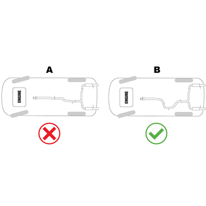 Jetex Volvo V70 III / XC70 Diesel 2WD Half System Exhaust 07+