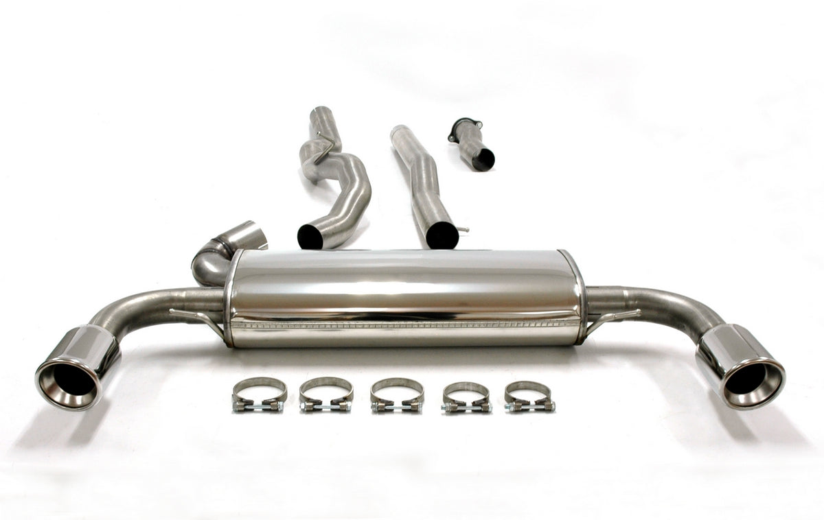 Jetex 2DDHA1R Cat Back Exhaust System for Volvo S60 / V60 II 2WD - 1