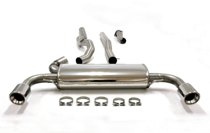 Jetex 2DDHA1R Cat Back Exhaust System for Volvo S60 / V60 II 2WD - 1