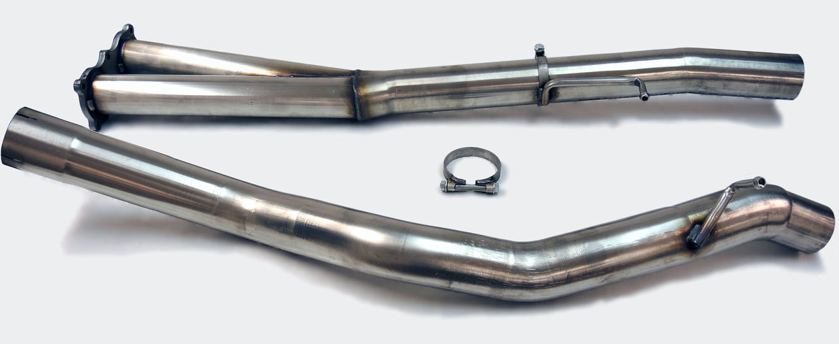 Jetex 2DTF4R Front Silencer Replacement Kit for Volvo V70 III / XC70 T6 AWD - 1