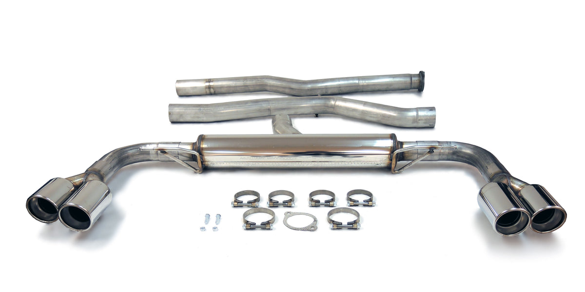 Jetex 2DEDH8DR Cat Back Exhaust System for Volvo S90 / V90 - 1