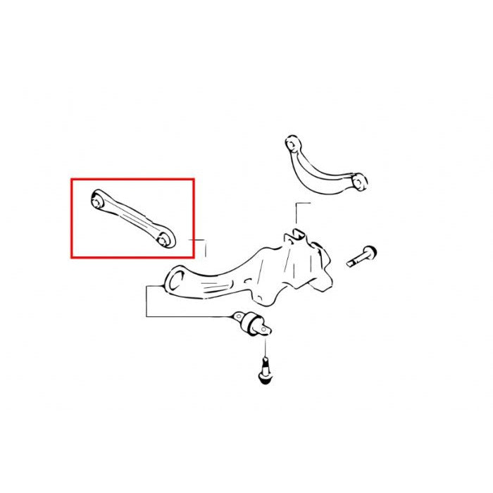 Hardrace Rear Toe Adjustment Kit - Volvo C30 Focus