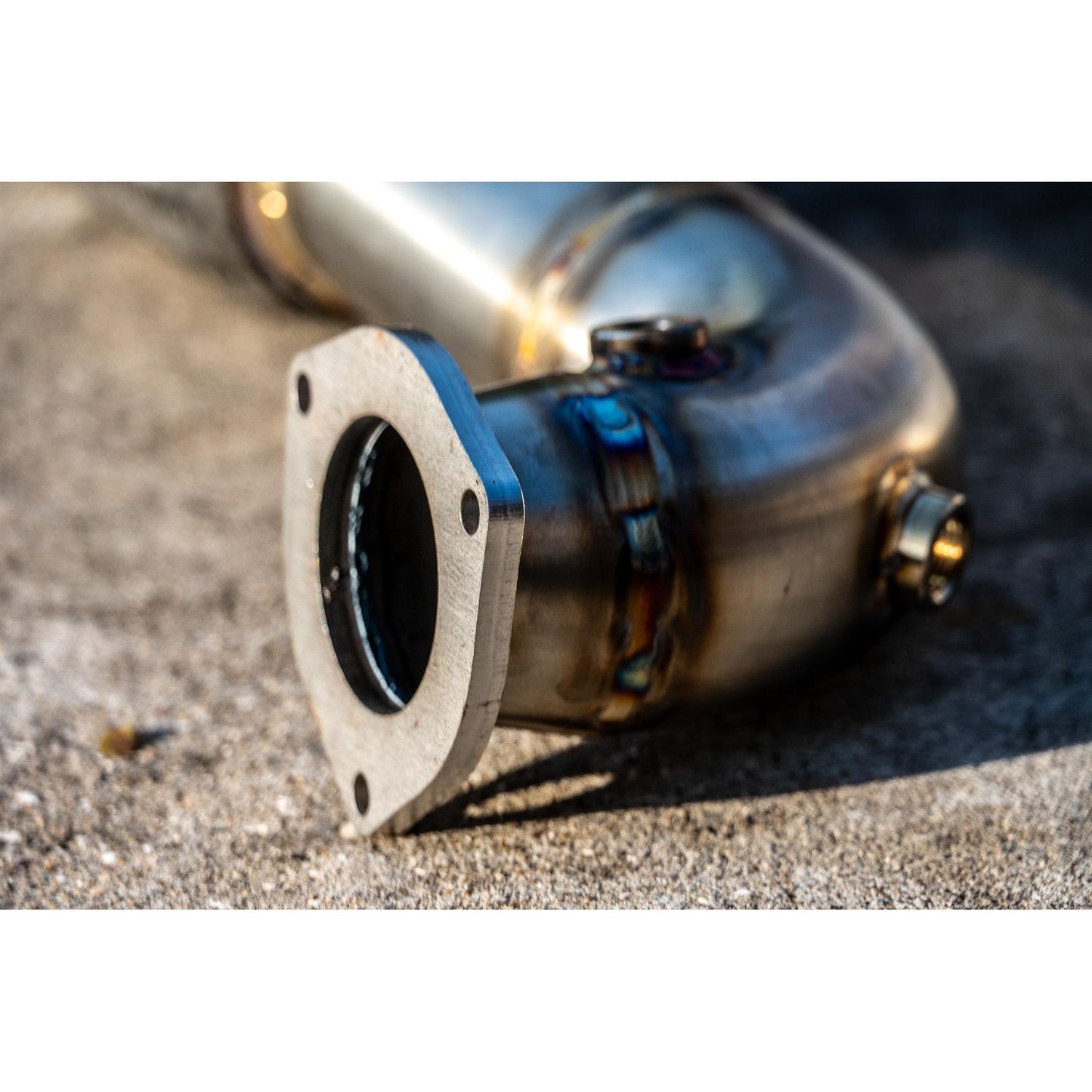 D5 3" Stainless Steel Downpipe & DPF Delete – (Manual)