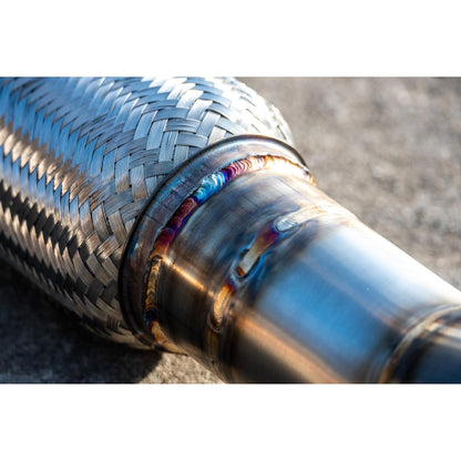 D5 3" Stainless Steel Downpipe & DPF Delete – (Manual)