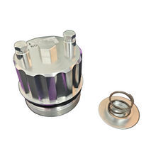 Billet Oil Filter Cap with Dual 1/8NPT Sensor Ports – Fits Volvo T5 & Mk2 Focus ST/RS