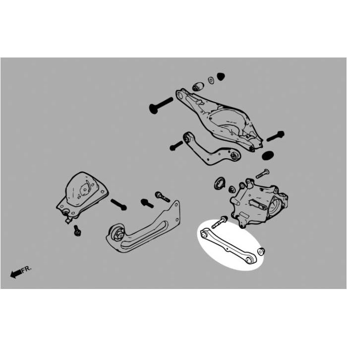 Hardrace Rear Toe Control Arm Adjustable – Volvo XC40