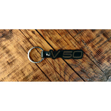 Volvo V50 Leather Key Ring – Hand-Finished Dark Brown