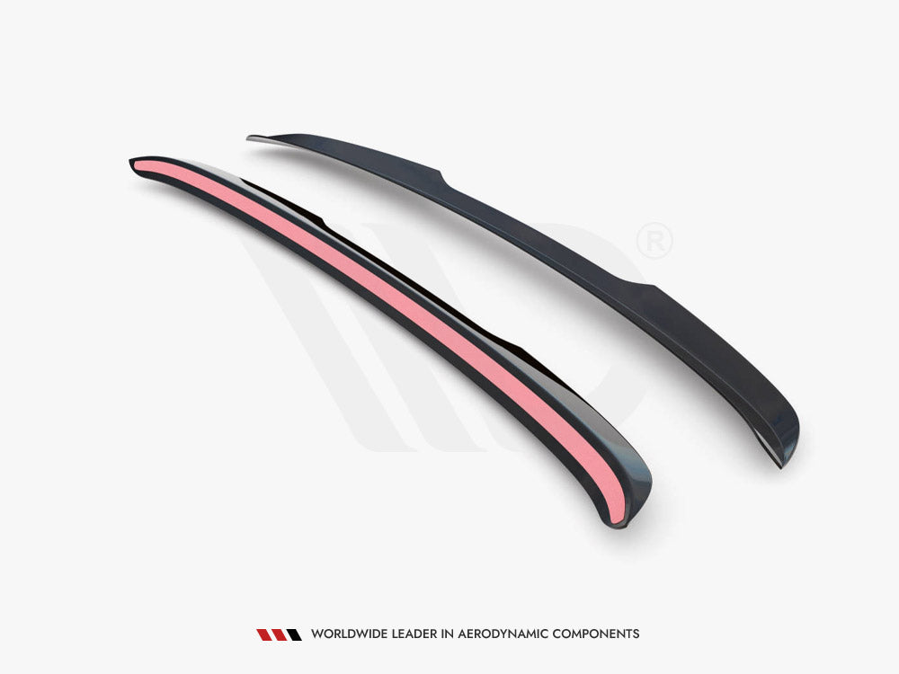 Volvo V70 Mk3 (2007–2013) Spoiler Cap V.1 – Maxton Design Gloss Black (Standard Spoiler)