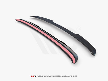 Volvo V70 Mk3 (2007–2013) Spoiler Cap V.1 – Maxton Design Gloss Black (Standard Spoiler)