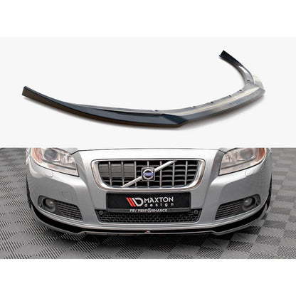 Volvo V70 Mk3 (2007–2013) Front Splitter V.2 Gloss Black – Maxton Design