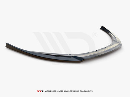Volvo V70 Mk3 (2007–2013) Front Splitter V.2 Gloss Black – Maxton Design