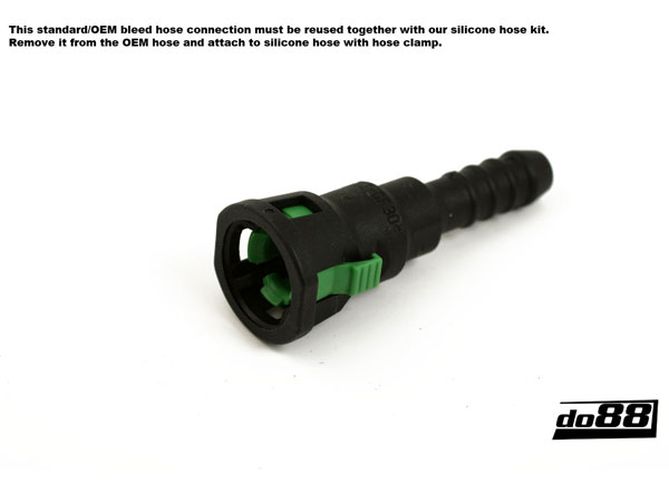 DO88 Silicone Coolant Hose Kit (Automatic) for Volvo S40 Mk2 / V50 / C30 / C70 Mk2 (KIT172) - 4