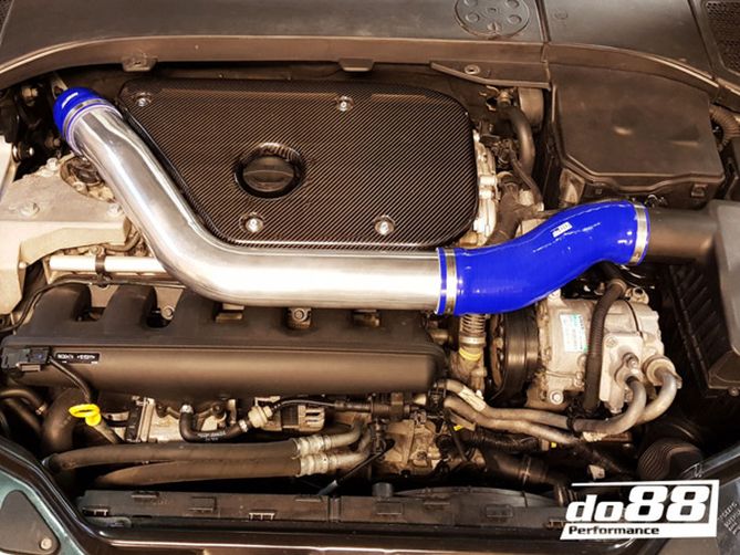 DO88 Turbo Intake Pipe Kit with Engine Cover for Volvo S60 Mk2 / V60 Mk1 / V70 Mk3 / XC70 Mk2 / S80 Mk2 / XC60 Mk1 (IR-120) - 2